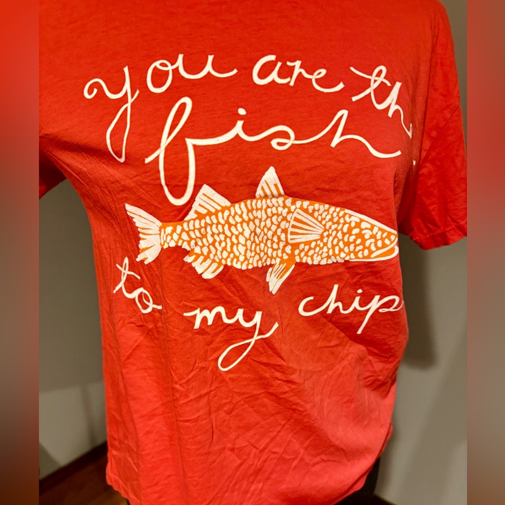 Anthropologie Coral Graphic Tee - Picture 2 of 7